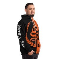 Scrilla Inc Pullover Hoodie (Half Dark Orange)